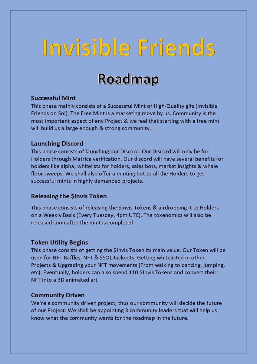 Invisible Friends Sol - MINT IS LIVE tweet media