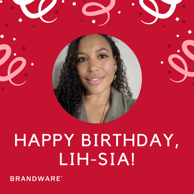 BrandwareGroup's tweet photo. March just might be our favorite month 😉 Join us in wishing a very happy birthday to our incredible social media manager, Lih-Sia Byam! We hope your day is as great as you are 🎉🎂 https://t.co/b6EEh5fpb9
