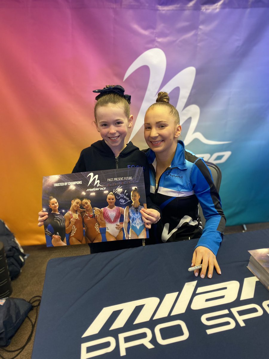 FayeEwoods's tweet photo. @Farnworth4L Isla watch her idols in the @BritGymnastics finals today and has set herself new goals. #seeitbelieveitachieveit https://t.co/d4dB3J7P9z