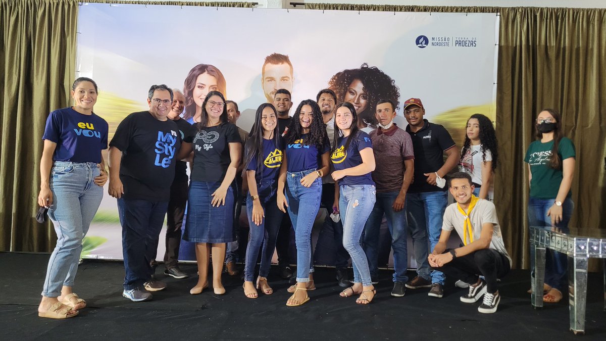 prirlandias's tweet photo. Distrito de Boqueirão marcando presença  na  Convenção de Pequenos Grupos. Missão Nordeste, Terra de proezas.
  @pastorotimar @AdventistasMN https://t.co/hVW0gHRcH5