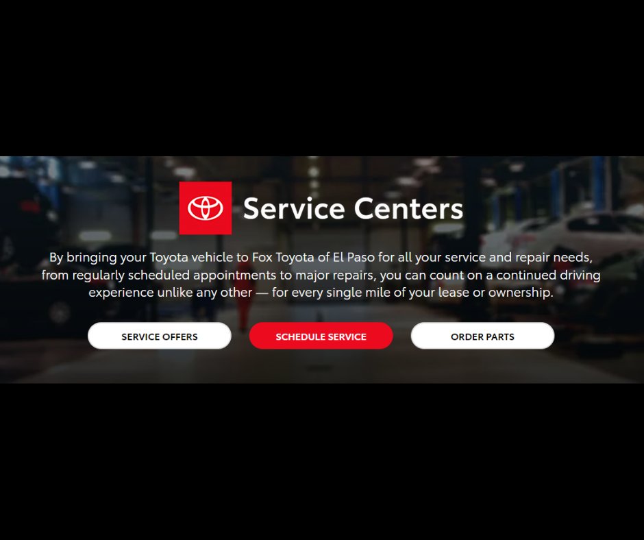 We're here to help keep your beloved investment in tip-top condition, thanks to the expertise from our experienced service technicians. Schedule an appointment for regular maintenance or if you have any concerns, and we'll get you taken care of! bit.ly/3fKd89S #toyota