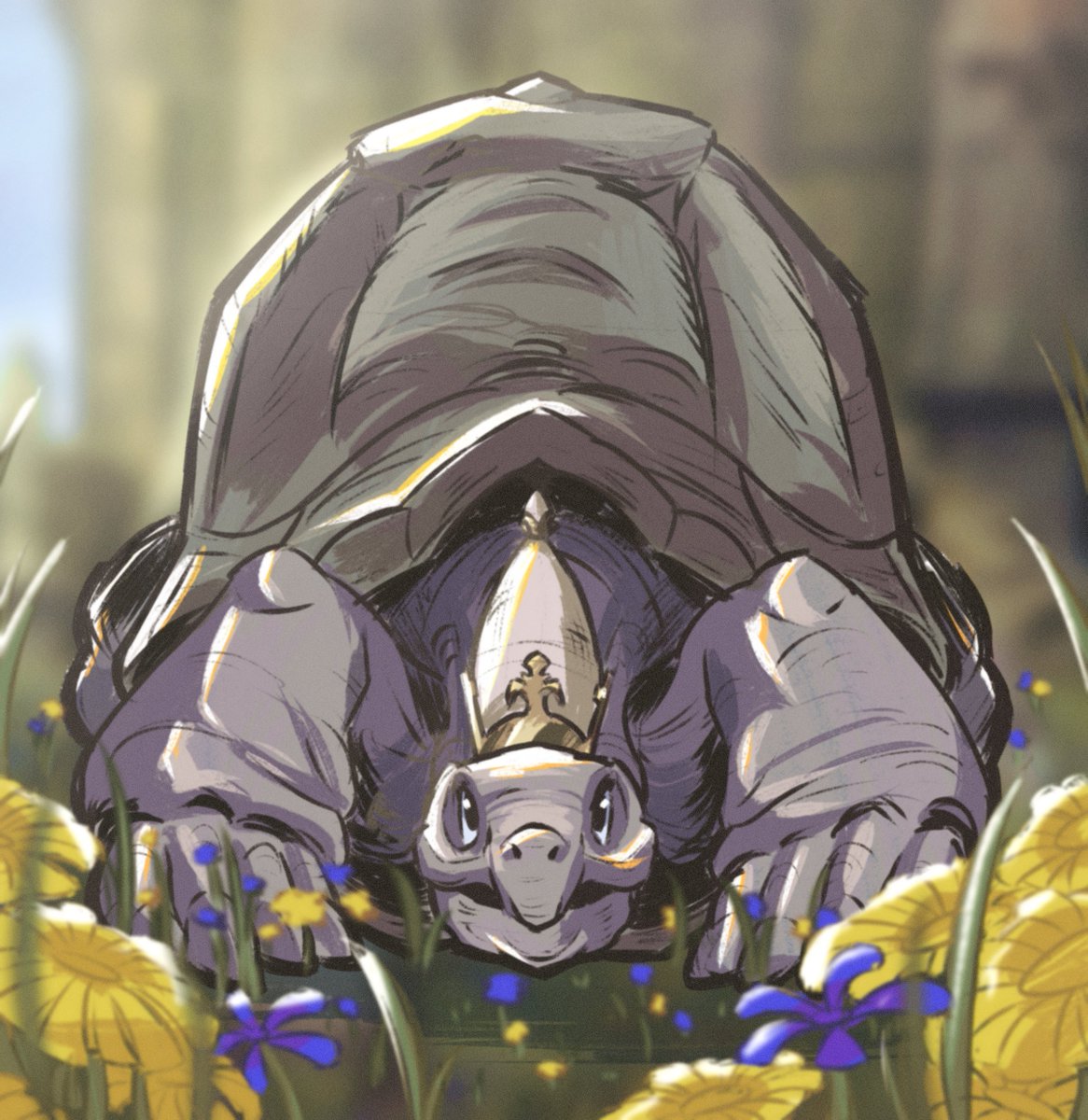 Ratcore_Art's tweet photo. Everybody's favorite Elden Ring dog https://t.co/shQW83xYFj