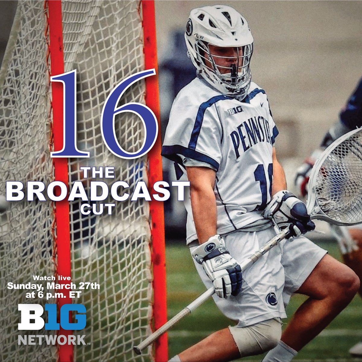 Catch the broadcast cut of 16 on the <a href="/BigTenNetwork/">Big Ten Network</a> at 6 p.m.
📺🥍📺🥍 📺