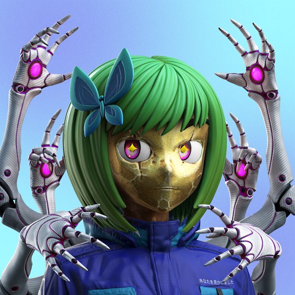 Womanoid NFT tweet media