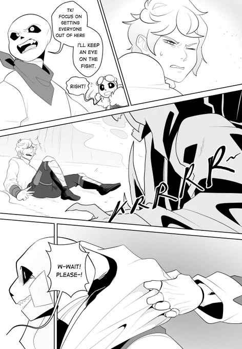 Notale chapter 41, 42 #notale #ntc3 #Dezor #UndertaleAU #mechasans #abysssans #tksans 