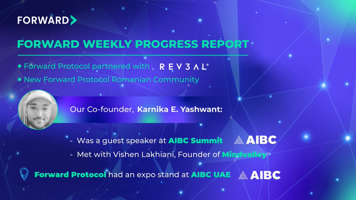 ForwardProtocol's tweet photo. You, our #ForwardCommunity, helped us shatter all the bars. ๐
๐ Every partnership, every #BlockchainCommunity event - local & global - helps fuel our mission #ToTheMoon. ๐
Go over the highlights of the last week here: https://t.co/drsOVQia5J ๐คฉ https://t.co/EhpmCiJsv8