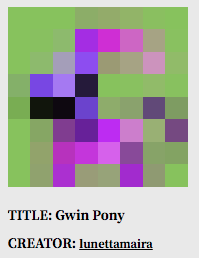 #RainbowPony #8x8 <a href="/8bidou/">8bidou</a> 

Gwin Ponny
8bidou.com/item_detail/?i…
1/1 - 2 tez

Hope you like it.
#pixelart