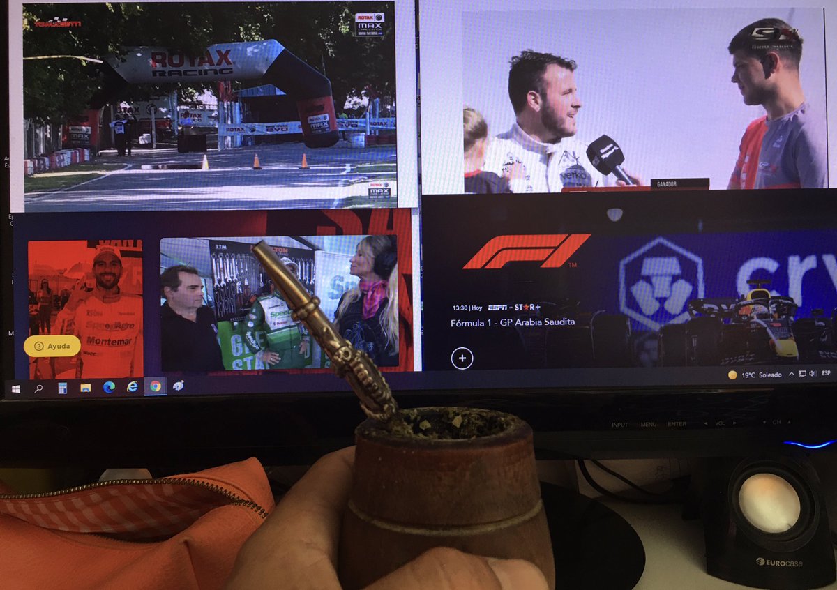 Que lindo domingo! 🙌🏻
Un domingo recargado de automovilismo!🏁🏎🚗 🧉💪🏻
TC Regional <a href="/tcregionalok/">TC Regional</a> 
Rotax <a href="/CopaRotaxNEA/">RMC GRAND NATIONAL</a> 
TC <a href="/actcargentina/">Turismo Carretera ACTC</a> 
F1 <a href="/F1/">Formula 1</a> 
#BuenDomingo