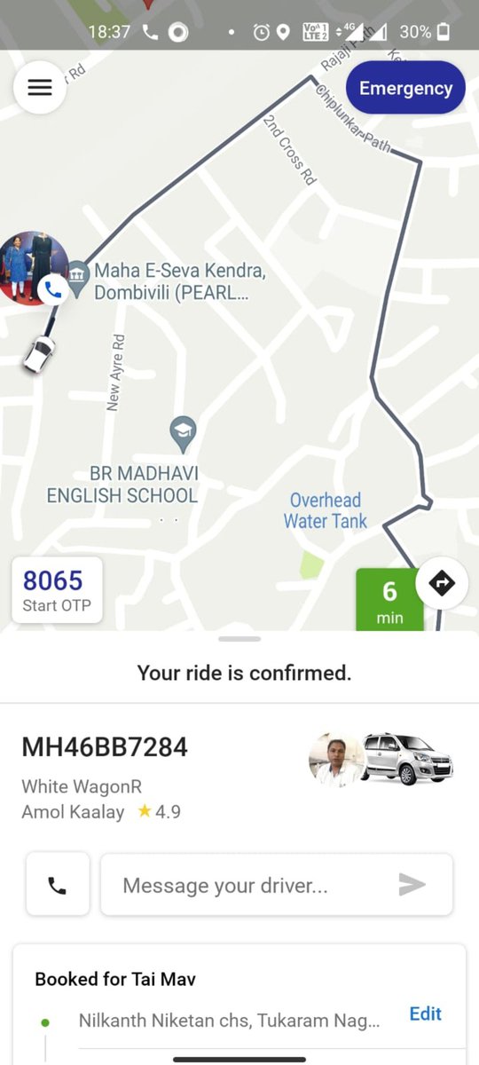 Nick780's tweet photo. Hii @Olacabs I had booked a ride via ola for my aunt who is a senior citizen and i also received a call from my ride but unfortunately after talking to my aunt the rider cancelled and the ride got allocated to other person who was already in a journey inspite of the current rider https://t.co/KhpteTI1wk