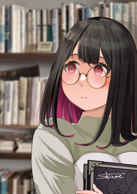 082「a library」
#LizArtwork 