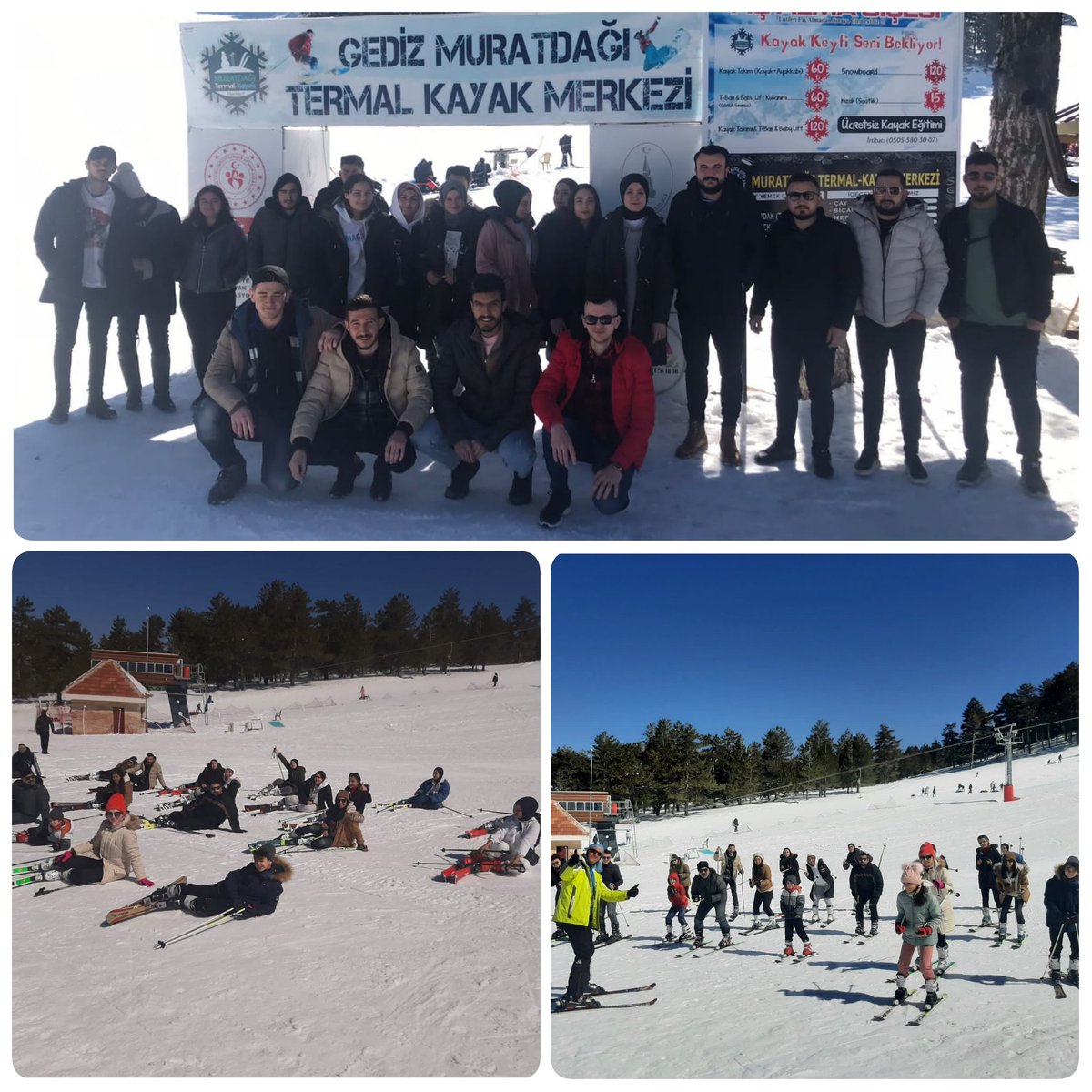 📍Murat Dağı Termal Turizm ve Kayak Merkezi

Gençlik Kolları Yönetimimiz ve ÜniakGediz Birimimizle birlikte Eşsiz doğası ile Egenin incisi, Termal Turizm ve Kayak Merkezi olan Murat Dağımızdaydık. Sınavları öncesi öğrenci kardeşlerimizle stres attık.
