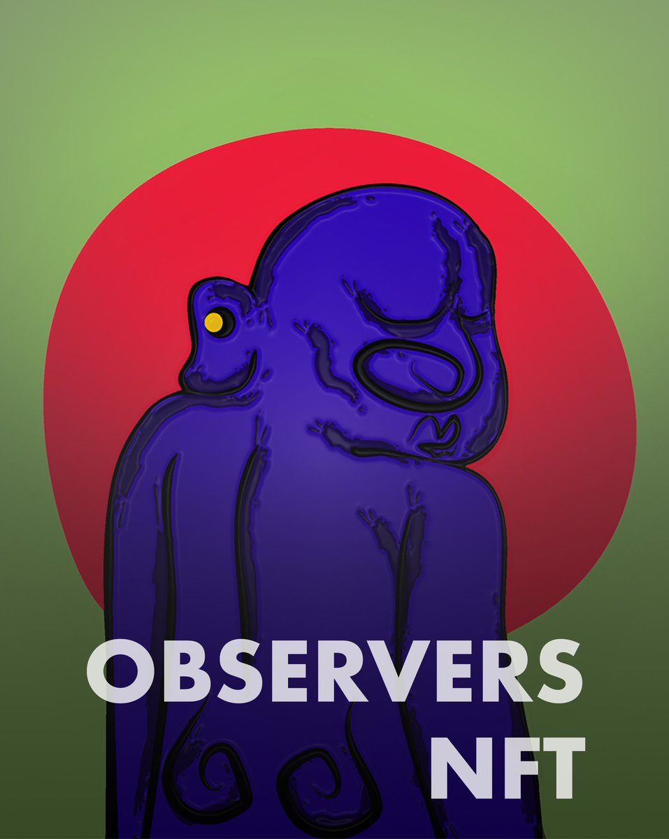 observersworld's tweet photo. Observers nft is a utility nft that allows you to watch a never seen before documentary about art and community.👁 https://t.co/s5ETB5w9Ja