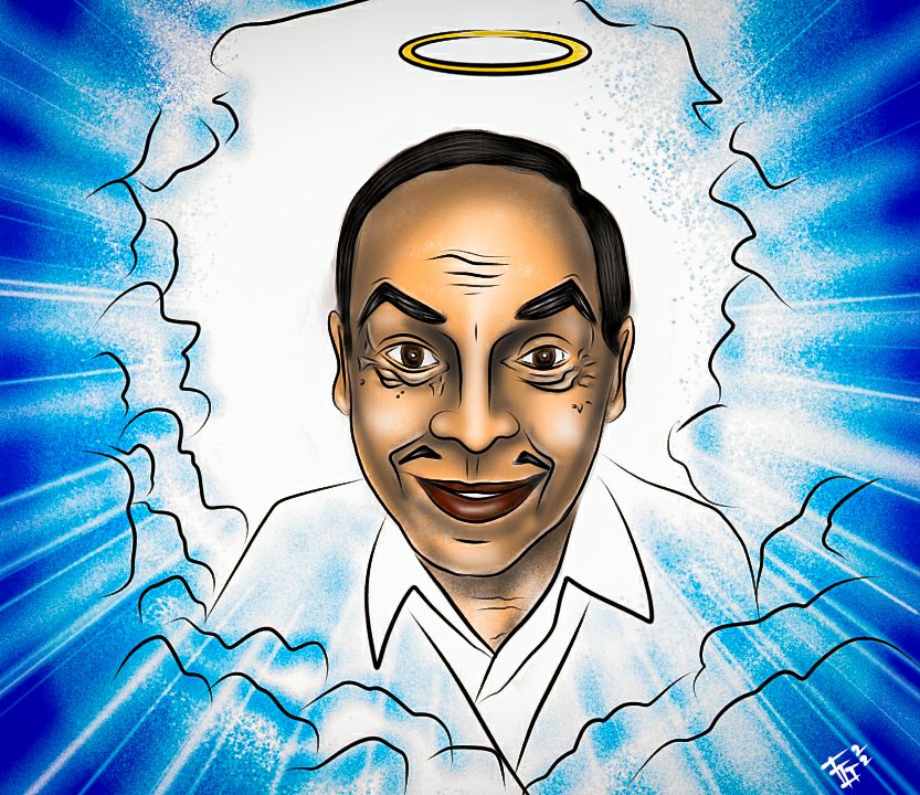 FreddyGomezPy's tweet photo. Poco a poco nos estamos quedando sin humoristas de verdad. Que sigas con el buen humor allá arriba, hoy te dedico este pequeño homenaje; don Luis D'Oliveira, Q. E. P. D.
#luisDolveira #cantinflasparaguayo #humorista #ilustracion #paraguay https://t.co/dk9P3Yw7n6