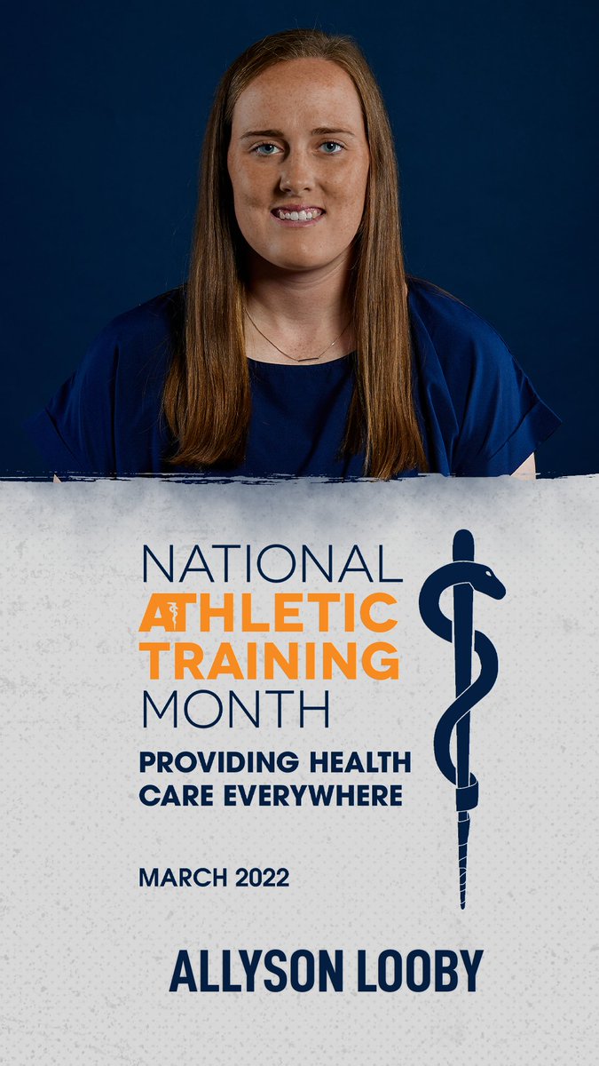GS_SportsMed's tweet photo. 🚨Staff Spotlight🚨 @GSAthletics @GSAthletics_SD Graduate Assistant AT, Allyson Looby. Allyson is in her first year with us and has been a greAT addition. Thank you Allyson for your dedication to our SAs! #providinghealthcareeverywhere #gATa #NATM22 https://t.co/s5oQpxfqFY