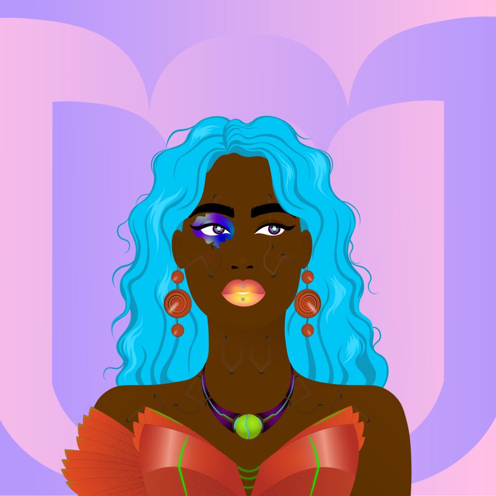 QueenofKi's tweet photo. @LDEZEN @worldofwomennft @kashvii Heyyyy! 🥂 https://t.co/g6Vtk0BsNM
