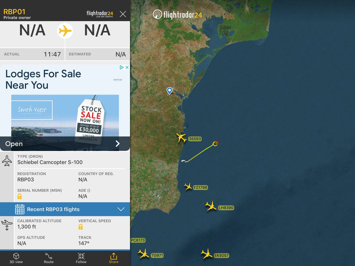 FrankhamTim's tweet photo. https://t.co/jKVhhqs4LY

Bit of drone action in Crimea. But who ? https://t.co/pIPh0XUwm2