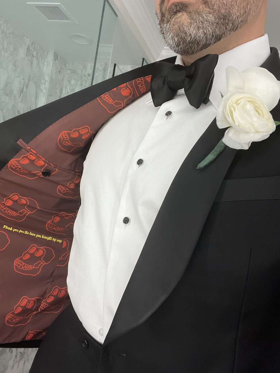 Keeping the family close on my special day. <a href="/BoredApeYC/">Bored Ape Yacht Club 🍌</a>