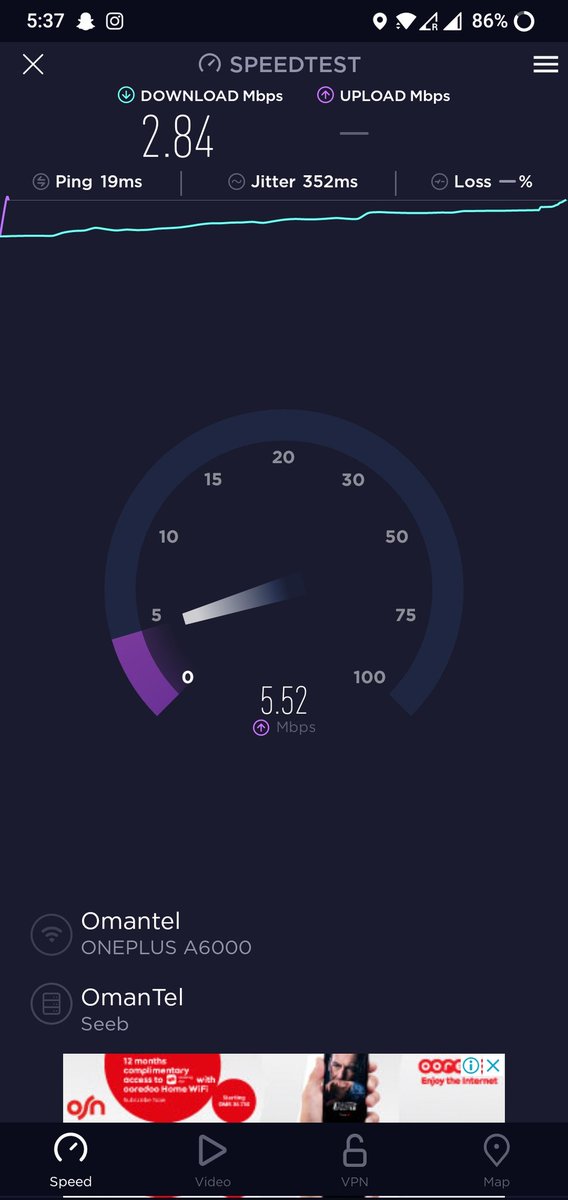 mohammedamaan's tweet photo. @Omantel @AskOmantel I am not paying 25 omr monthly for this speed. https://t.co/APFBNjhwjh
