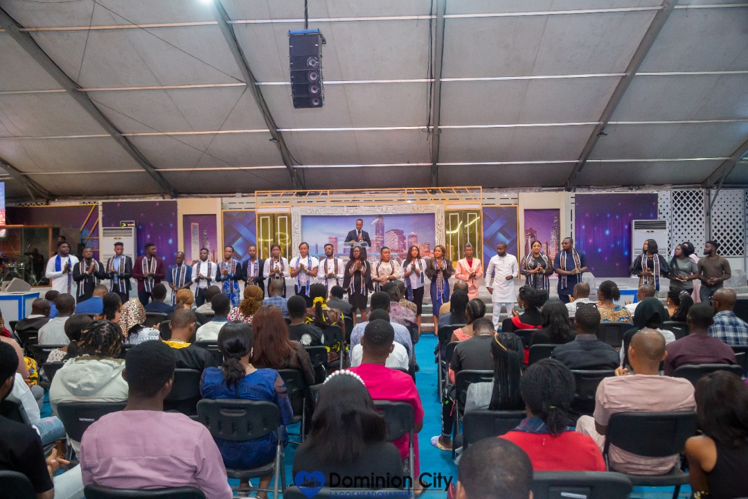 dominioncitylag's tweet image. In service today we celebrated our latest set of Dominion City Academy graduates. They have been equipped with foundational knowledge in their christian journey.

#DominionCity
#DominionCityAcademy
#FilledWithKnowledge