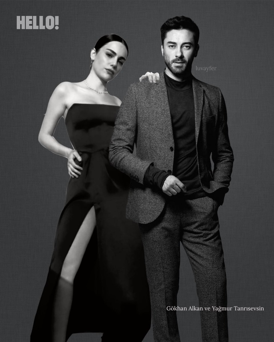 The magazine shoot that we deserved, but never had.

#YağmurTanrısevsin #GökhanAlkan