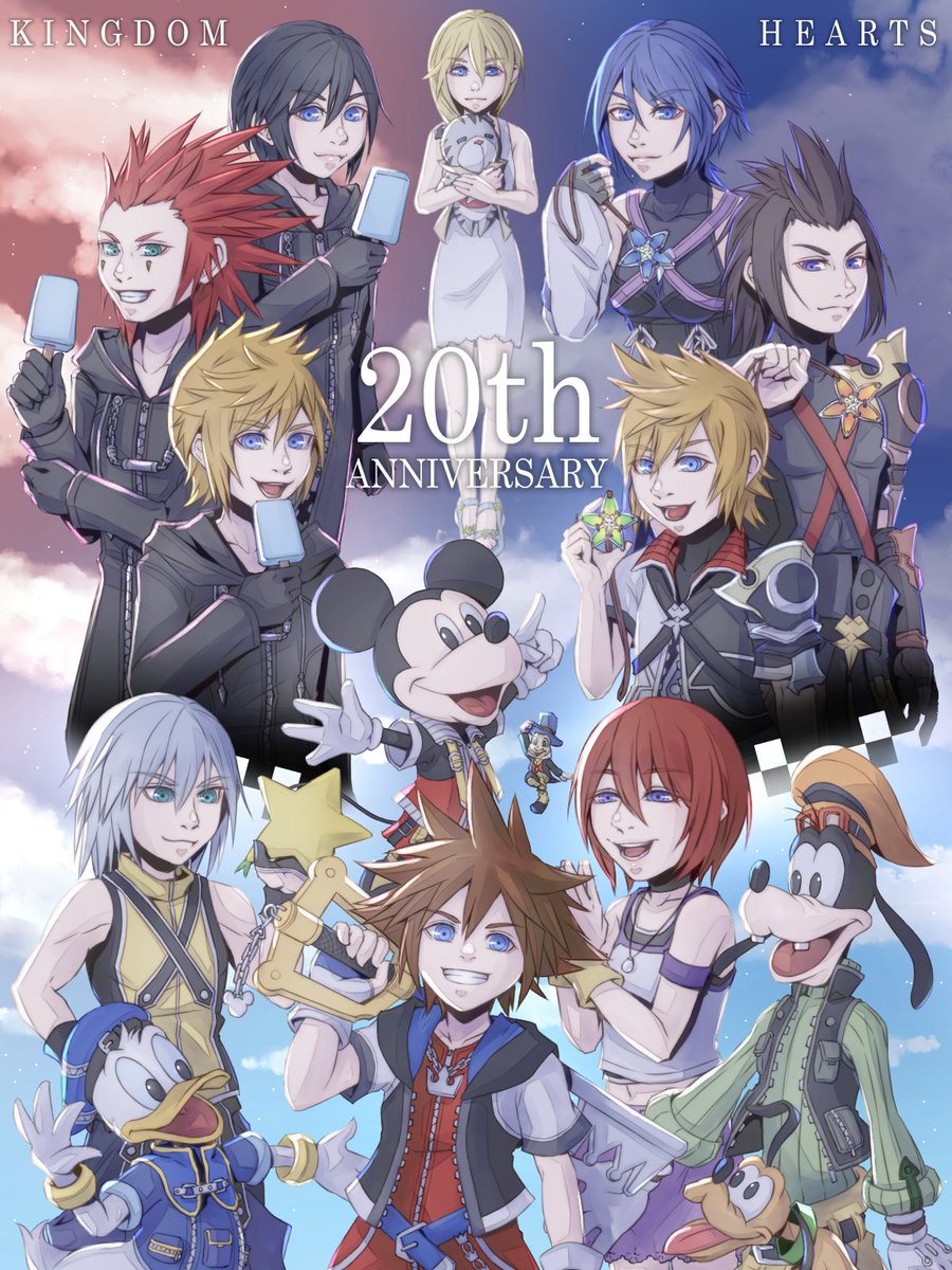 イルミナンス 絵描垢 祝 キングダムハーツ周年 年経っても色あせない 自分の人格形成に大きく影響した大好きな作品なのでお祝イラスト描きました おめでとうございます Kh キングダムハーツ Khth Fanart Illustration T Co イルミナンス 絵描垢 祝 キングダムハーツ周年 年経っても色あせない 自分の人格形成に大きく影響した大好きな作品なのでお祝イラスト描きました おめでとうございます Kh キングダムハーツ Khth Fanart Illustration T Co