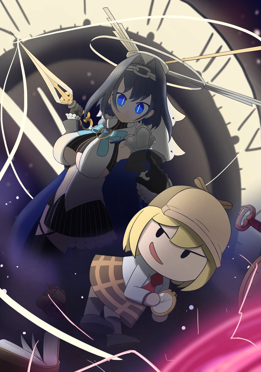 LLegokk's tweet photo. Time Conflict
#kronillust #ameliaRT https://t.co/ek4J09OrLY