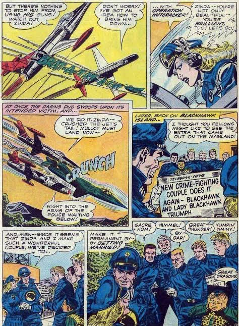 なんせ、あまりのカッコ良さに漫画「Blackhawk Squadron」の主役メカにも…! 