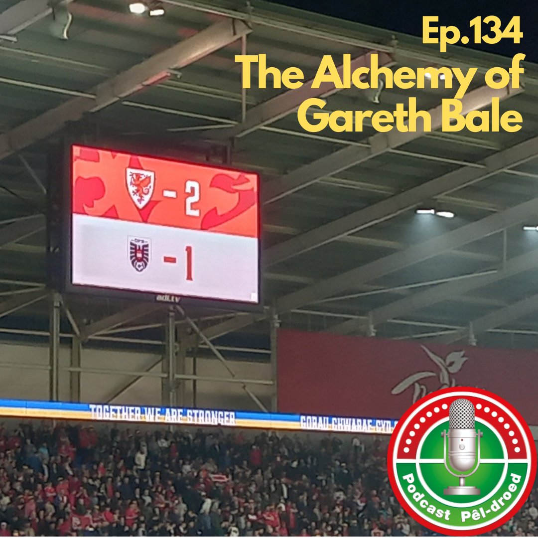 PodcastPeldroed's tweet photo. New episode | Rhifyn newydd
Ep.134: The Alchemy of Gareth Bale – Austria review
https://t.co/5uJwsrHip8 #WALAUT https://t.co/cmQk1xYHy9