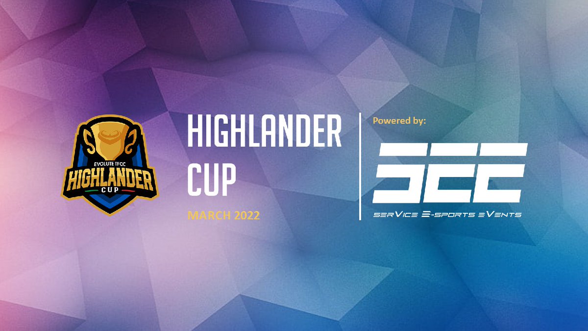 The @SEEeventsIT will accompany us from today starting from the Highlander Cup Season II tournament, and for the continuation of all our competitions that we will organize in the future. 
A great union of prestige for all of us!!🫂