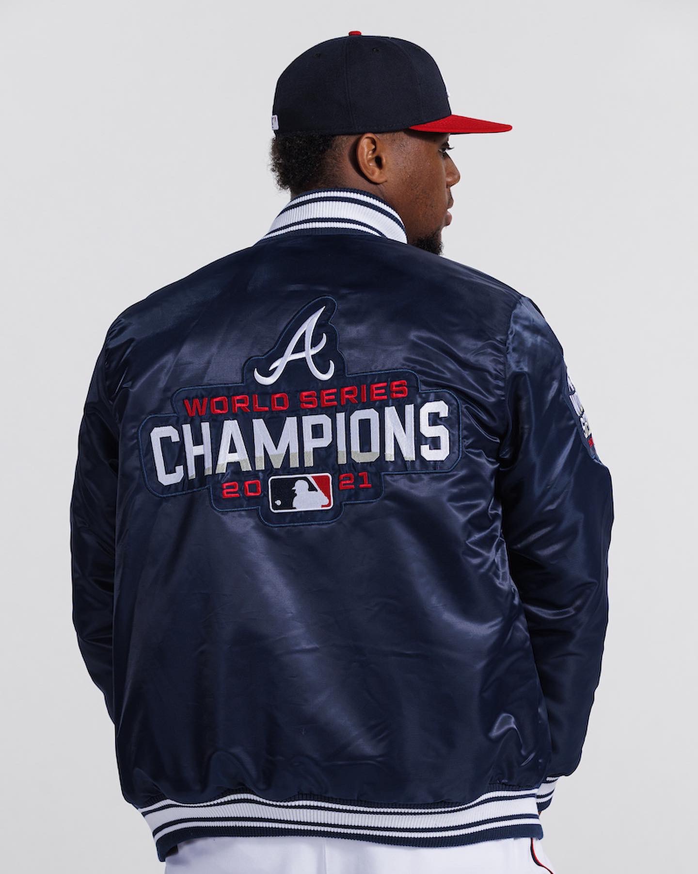 Braves Retail on X: We're back. WS Champs Starter Jackets: $175