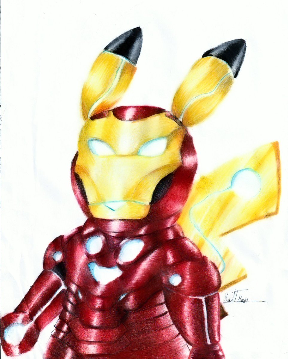 Mattmoon_n's tweet photo. Iron Pikachu :3

Tags:

#pikachu #pikachumemes #pikachulover #animefanart #animeart #animedrawing #anime #animestyle #cute #fanart #pikachufanart #ironman #ironmanart #ironmanfanart #ironmandrawing #kawaii #crossover #mix #dibujo #draw #art #dibujos #dibujosalapiz #meme #fanarts https://t.co/ODjZr1YMeX