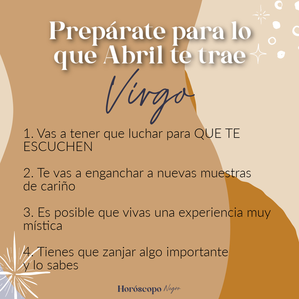 virgo_hn's tweet photo. Prepárate para lo que Abril te trae ✨🔮✨ #virgo #horoscoponegro https://t.co/w3vGtaTBxG