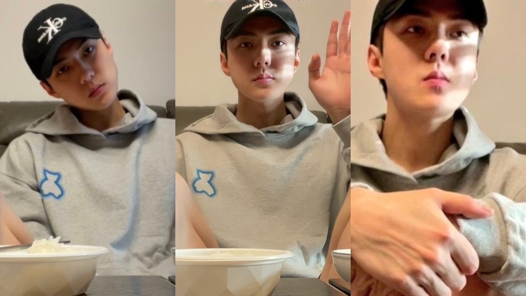 xunonme's tweet photo. this sehun instagram live 🥺🧡

#세훈 #SEHUN #엑소세훈 https://t.co/fI1zeg35rq