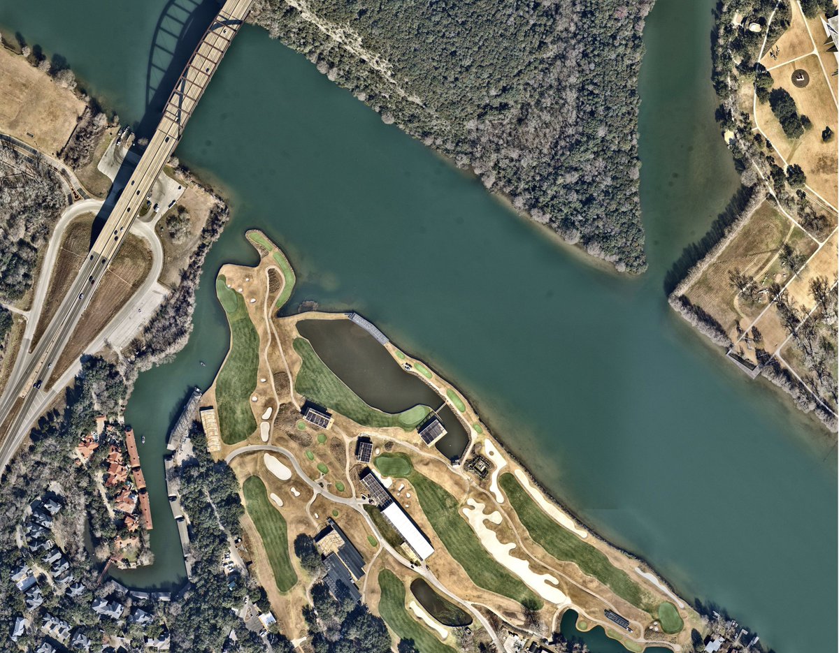 coursevision's tweet photo. Austin CC #13
Par 4 - 298 yards
The ultimate match play hole? https://t.co/so3NQsXgPx
