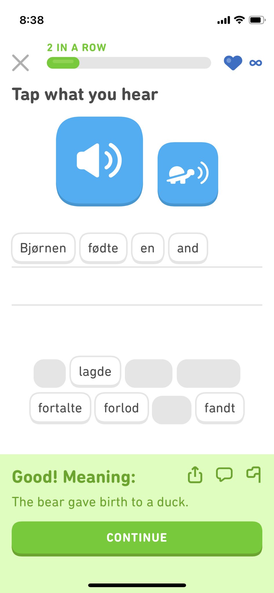 Matt Hansen on Twitter: "Okay @duolingo you’ve gone too far https://t