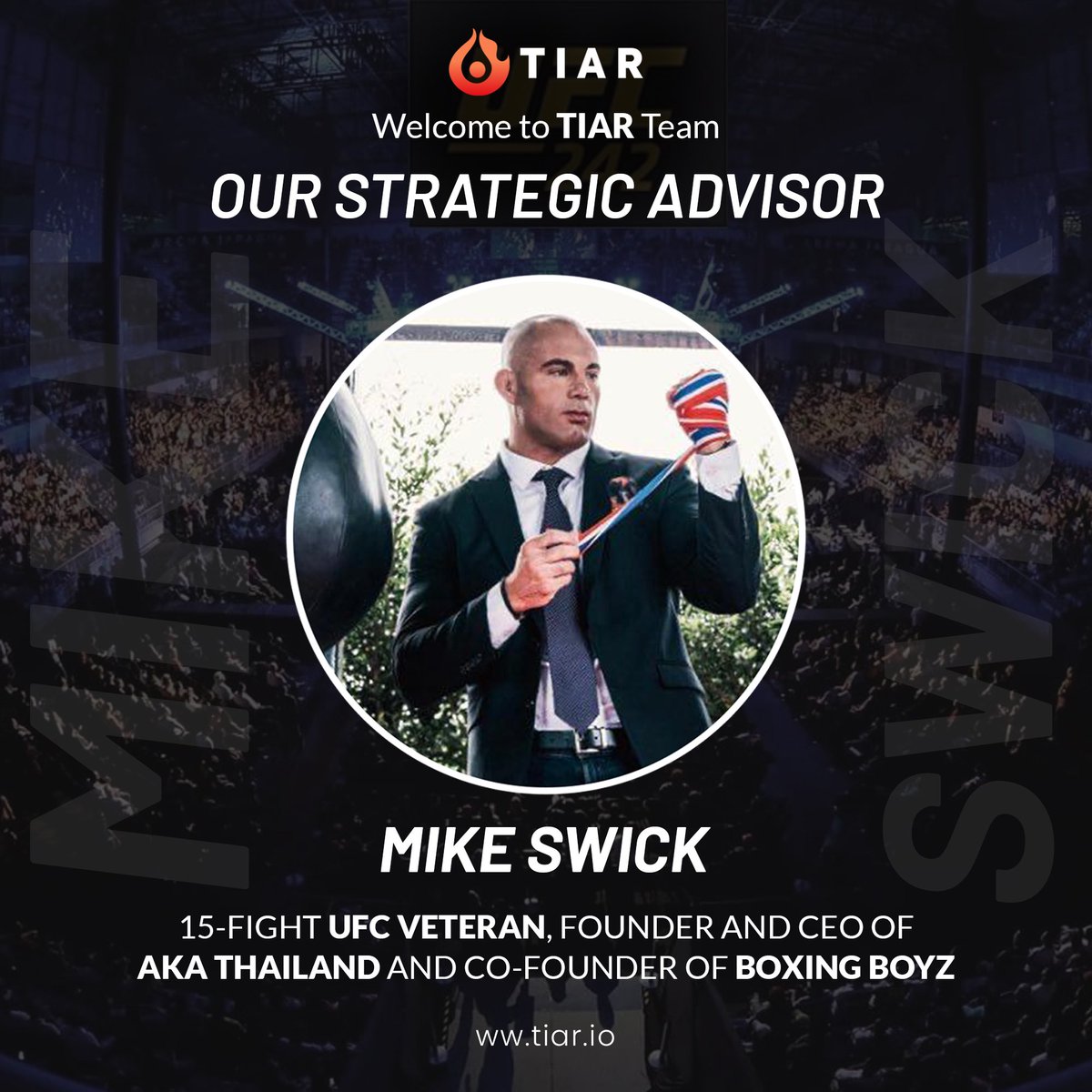 officialswick's tweet photo. I am proud and excited to announce that I have signed on with @TIARevolution as a strategic advisor and to help take this league to the moon! π
Looking forward to working with them and hosting their boxing league in India! π₯
#TIARFam
#TIARBoxing
#TIAR https://t.co/fuegcqzsyu