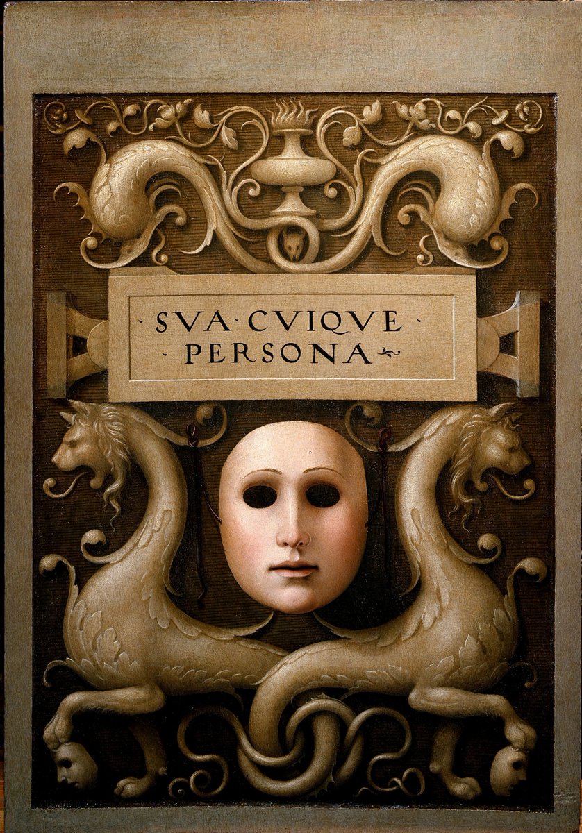 UffiziGalleries's tweet photo. Lo scopo del #teatro secondo #Shakespeare è ed è sempre stato reggere lo specchio alla natura, per mostrare alla virtù il suo vero volto, al vizio la sua vera immagine e all'epoca stessa la sua forma, come in un calco. #Hamlet
#WorldTheatreDay
#Bugiardini, Maschera 1510c. #Uffizi https://t.co/Q9zkb9Xpy0
