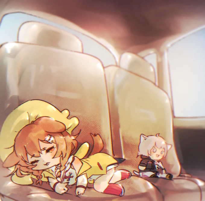 ⚠戌が乗ってます⚠
#できたてころね 
