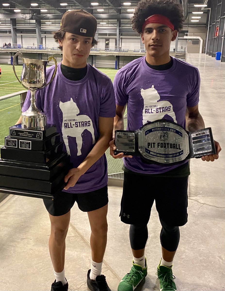 Proud of r 2 Varsity Flag Teams who played in the Div 1 <a href="/PITFOOTBALL/">FOOTBALL LIFE</a> Final last night. Congrats to Team Green on their victory, and Adrian W, Jalen M, Isiah I &amp; Gibril K on their all-star selections!
‘Virtus et Honor’
<a href="/icvmcwpg/">ICVMC - Wpg</a>
<a href="/PembinaTrails/">Pembina Trails SD</a>
<a href="/The_WHSFL/">The WHSFL</a>
<a href="/chatfootball/">CanadaFootballChat</a>
<a href="/fbmanitoba/">Football Manitoba</a>