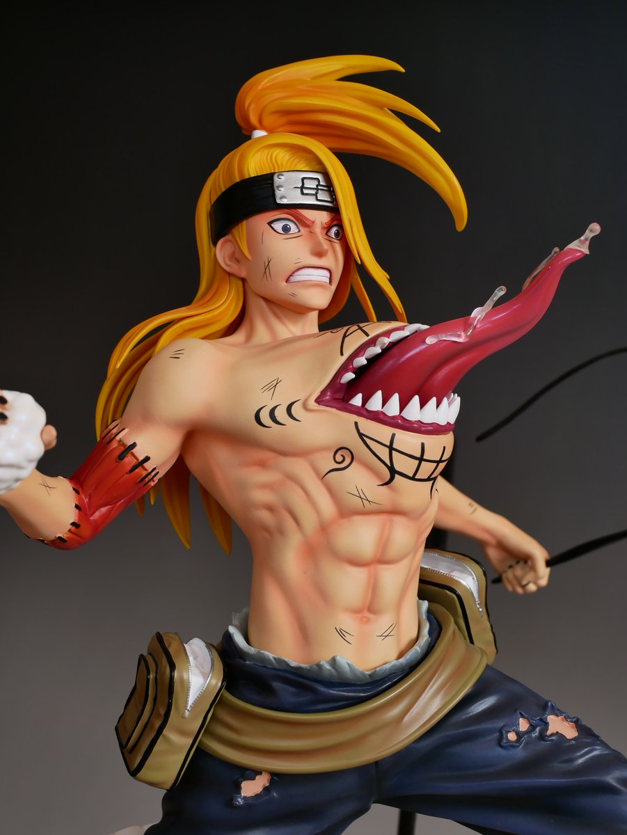 コマさんST-Studioのデイダラ レビュー】 Cartoon World CW Studio Deidara EX ver Akatsuki Battle