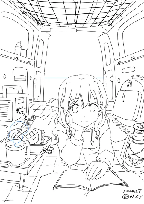 線画 
