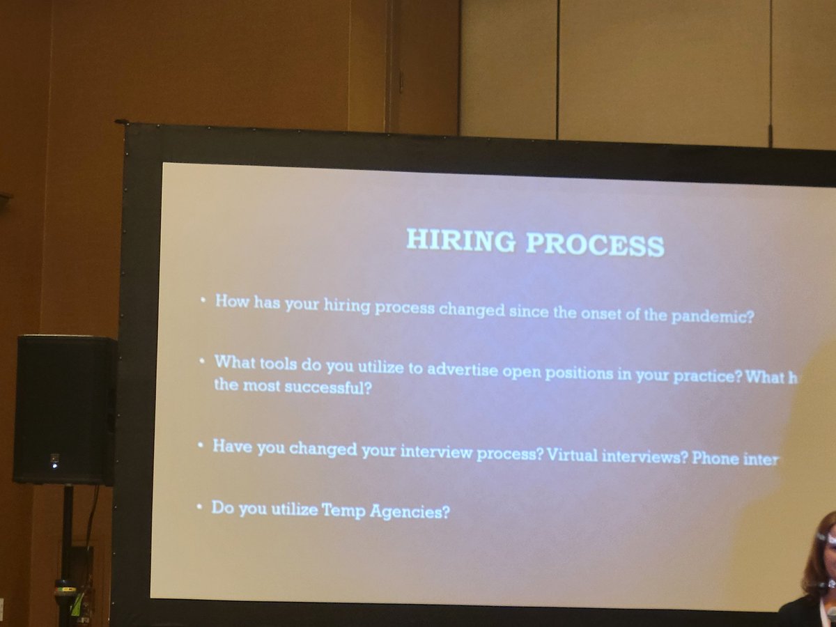 CharDixonHawaii's tweet photo. Hiring and retaining has changed drastically since March 2020 #rpa22 https://t.co/4AvHWpV8d9