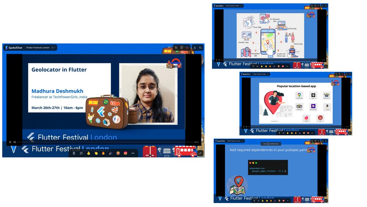 It was a great opportunity to share my knowledge about some functionalities in Flutter.💙 Thank you so much @gdglondon @devangelslondon @sumithpdd @KelkarRenuka @TechPowerGirls1 @nlycskn #FlutterFestival #flutter