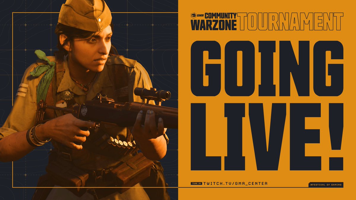 GMRCenter's tweet photo. We’re LIVE for the GMR Community Warzone $5K!

TUNE IN NOW to see some of the best Warzone players in the world like @bbreadman, @Tommey, &amp; @AverageJoeWo compete 🪂

📺 https://t.co/YdPuFHlhUd https://t.co/hexi5b0xgc