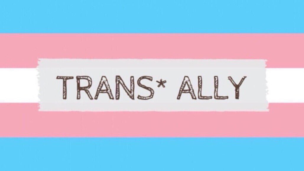 DrRonHolt's tweet photo. RT if you are a #trans ally. https://t.co/zPpXuKQdUD