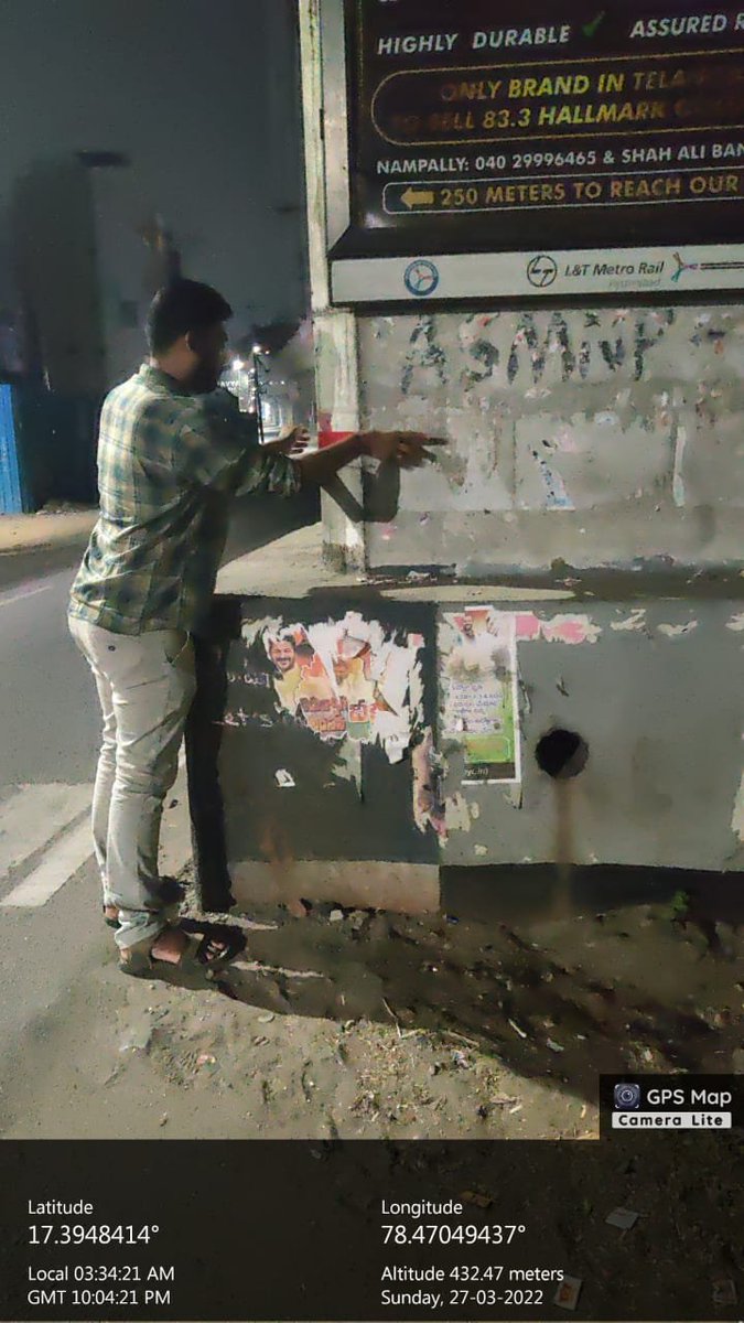 V.C. Sajjanar, IPS (@sajjanarvc) on Twitter photo As Part of #TSRTCRoadSafetyInitiative & Measures, Fixed the Radium Stickers by our #TSRTCEmployees Chinnam Rajasekhar, N Bharath, Santosh & NKS Prasad on the intervening night of 26th & 27th March at 23 Locations in #Hyderabad @TSRTCHQ <a href="/MORTHRoadSafety/">MORTHRoadSafety</a> <a href="/MORTHIndia/">MORTHINDIA</a> #sundayvibes As Part of #TSRTCRoadSafetyInitiative & Measures, Fixed the Radium Stickers by our #TSRTCEmployees Chinnam Rajasekhar, N Bharath, Santosh & NKS Prasad on the intervening night of 26th & 27th March at 23 Locations in #Hyderabad @TSRTCHQ <a href="/MORTHRoadSafety/">MORTHRoadSafety</a> <a href="/MORTHIndia/">MORTHINDIA</a> #sundayvibes