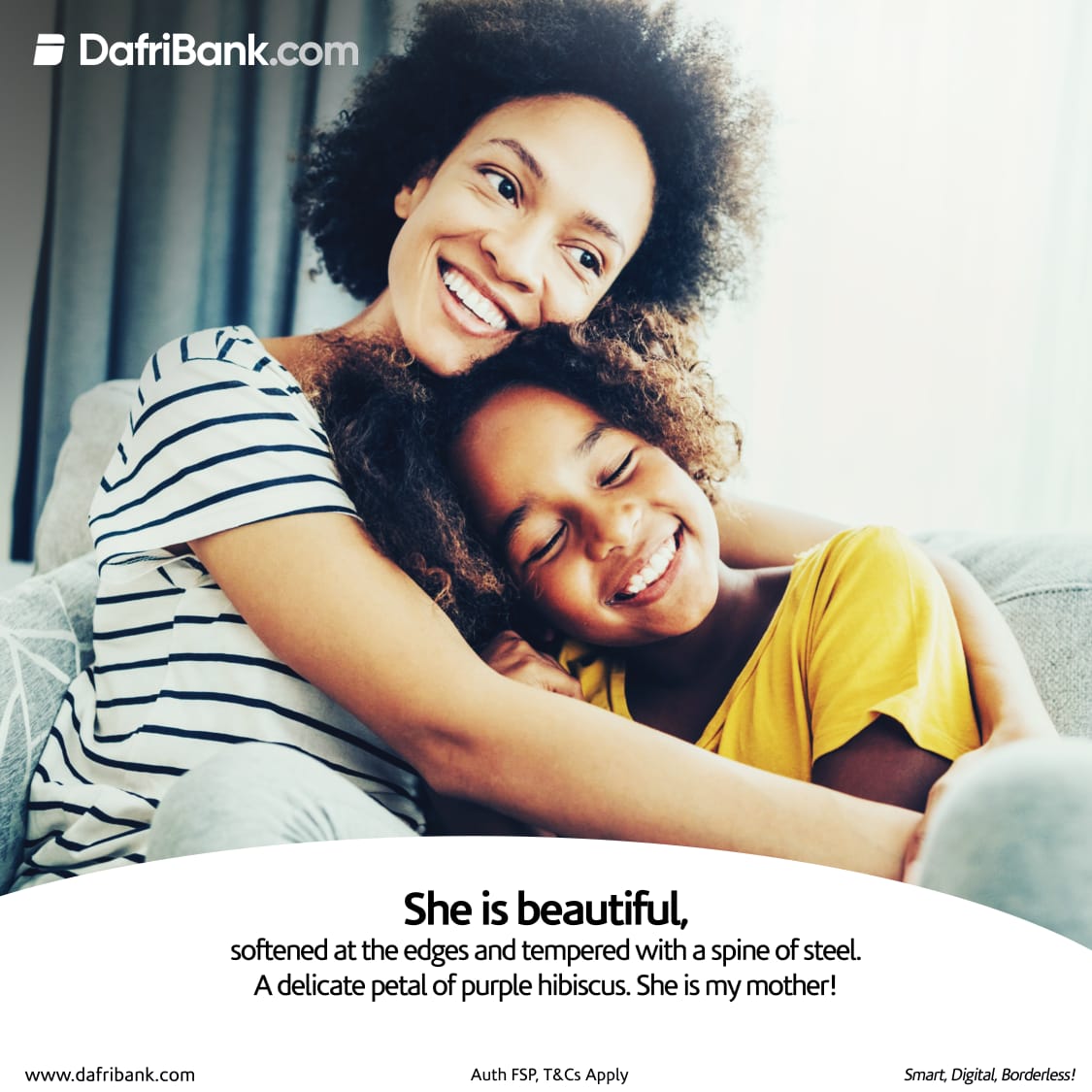 DafriBank's tweet photo. In her arms, she held us. Little did we know but she has given us the greatest treasure that will never fade in our hearts and that’s her love.

Happy #MothersDay 💓
#MothersDay2022 https://t.co/aXmu9NINzi