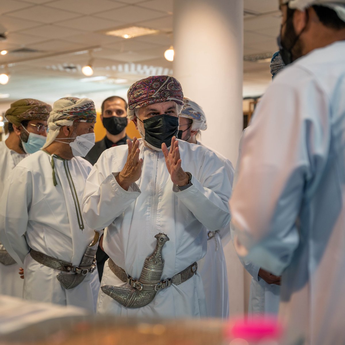 جانب من افتتاح معرض الميكاترونكس الخامس "يوتوبيا" تحت رعاية المكرم الشيخ الدكتور الخطاب بن غالب الهنائي نائب رئيس مجلس الدولة✨
