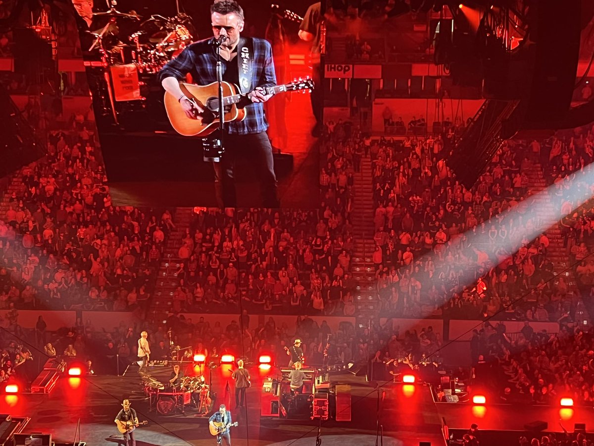 Britt_Ghiroli's tweet photo. Still reminiscing about last night’s @ericchurch #gatheragain tour. I bought tickets originally in May ‘19 for a mid-October show but those Nationals (19-31 at the time) had other plans that year. 🤪 Then the world paused for two years. Worth every bit of the wait! https://t.co/Pl0rzRZYXs