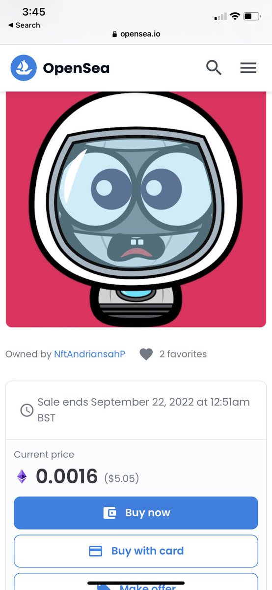 pocketfrends's tweet photo. Want a pocket frend but don’t want to pay floor price?

A member is selling this frend for 0.0016eth

Crazy prices 🥳 

Let’s go frends 🚀 

https://t.co/B2T1jJQjjv

#PolygonNFTs #NFTCommmunity https://t.co/JOmxXCvlNd